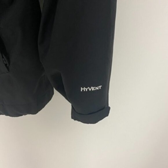 The North Face Hyvent Windbreaker Jacket Black Womens Medium - Picture 2 of 13
